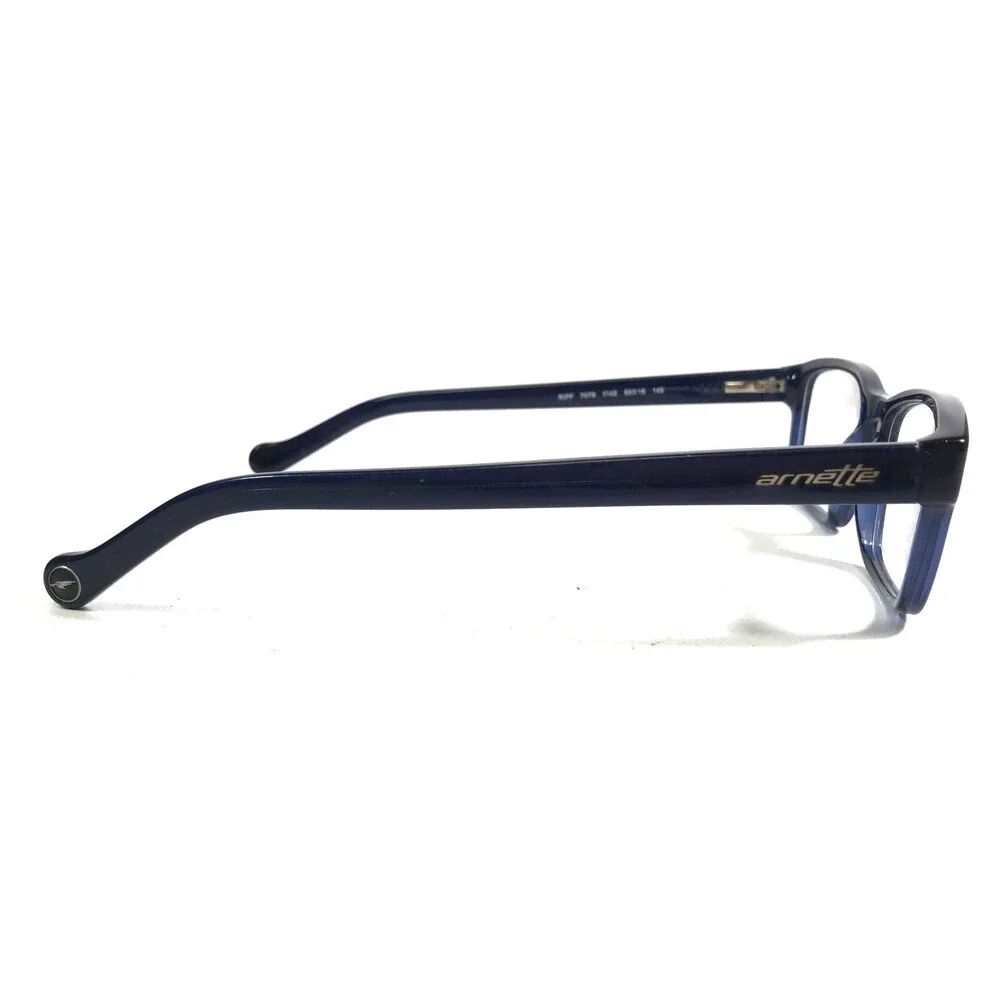 Arnette RIFF 7079 1142 Eyeglasses Frames Blue Black Rectangular 53-18-145